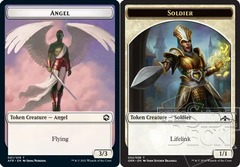 Angel // Soldier Double-sided Token (1 // 2) - The List